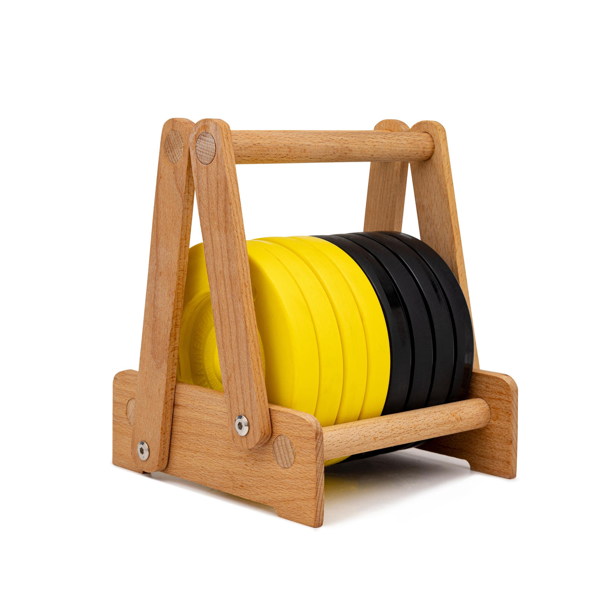 Wood Disc Rack DOM Sports Shuffleboard